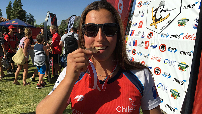 Valentina González obtuvo medalla de plata en el overall del Mundial Juvenil de Esquí Náutico