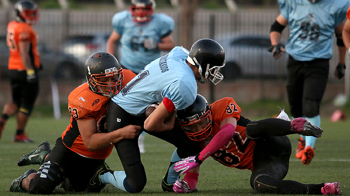 En auge y con la ilusi&oacute;n de volverse un deporte profesional: La realidad del f&uacute;tbol americano en Chile