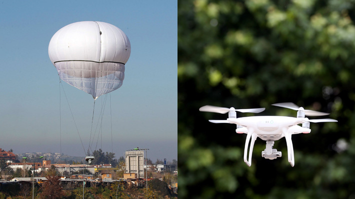 Drones y globos de vigilancia municipal deben ser usados con fines exclusivos de seguridad y sólo en lugares públicos