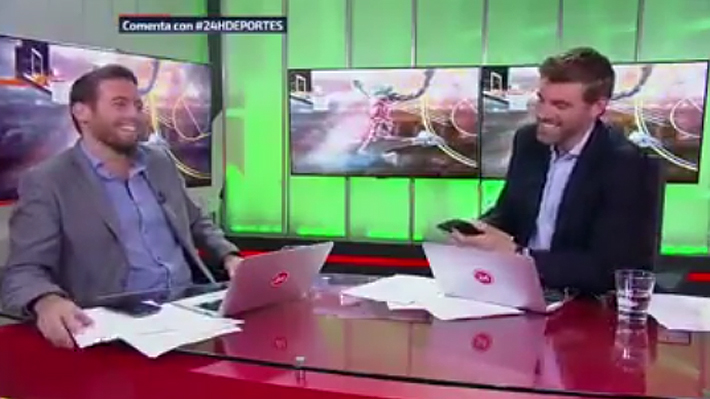 Periodista de 24H abre en pleno noticiario 