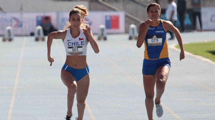 Isidora Jiménez brilla en el Torneo Orlando Guaita ganando el oro en los 100 y 200 metros planos