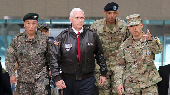 Vicepresidente de EE.UU. le advierte a Norcorea: 