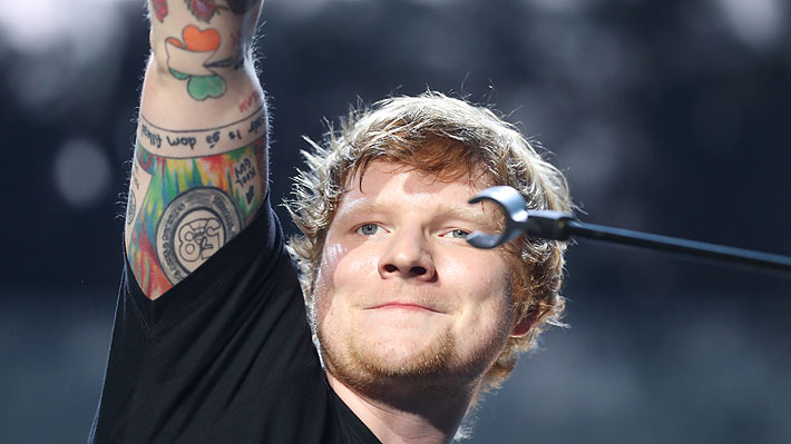 Presentación de Ed Sheeran en Chile llega a los premios Billboard 2017