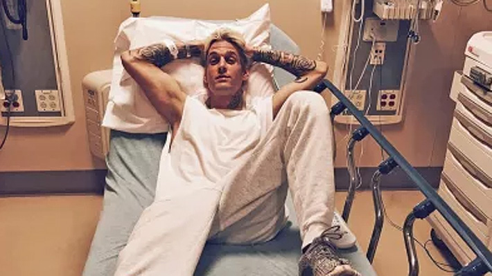 Cantante Aaron Carter fue hospitalizado tras enfrentar burlas por su delgadez