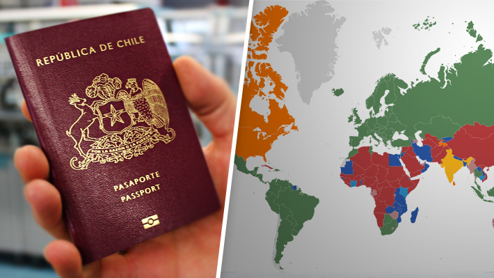 ¿Cuáles son los países donde los chilenos deben pedir visa para ingresar?