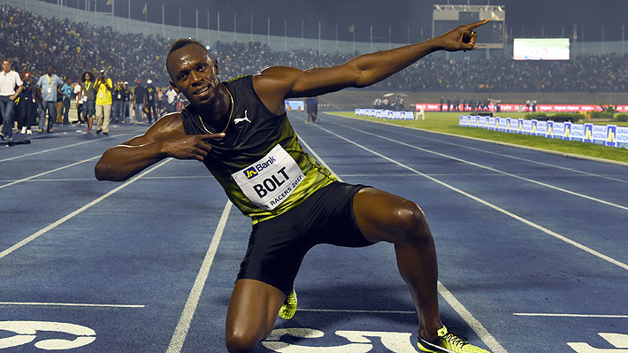 ¿Ser&aacute; futbolista? La respuesta de Usain Bolt sobre la opci&oacute;n de cambiar la pista atl&eacute;tica por el pasto