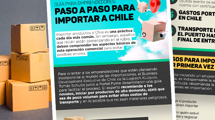 Infografía: Experto en logística explica todo lo que hay que saber para importar a Chile