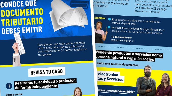 ¿Boleta o factura? Conoce qué documento tributario debes emitir si eres emprendedor
