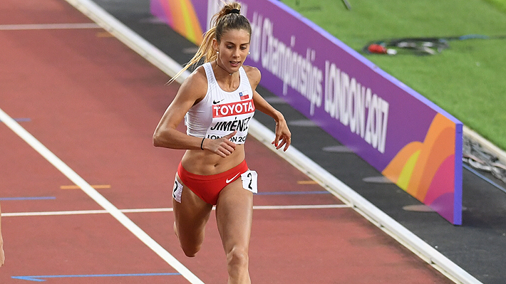 Isidora Jiménez no clasifica a la final de los 100 metros 