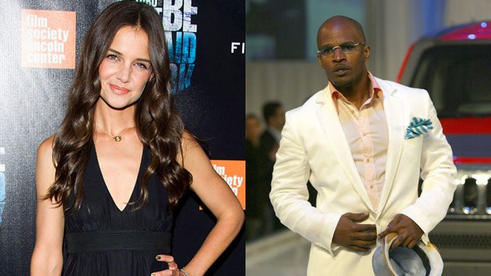 Katie Holmes y Jamie Foxx confirman su relación con románticas fotos en la playa