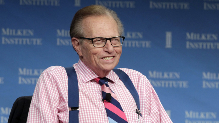 Larry King reveló que fue intervenido por un cáncer al pulmón: "Me dijeron que tuve suerte"