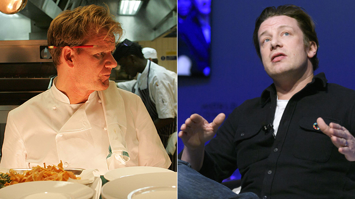 Pelea de chefs: Gordon Ramsay se lanza contra Jamie Oliver tras ...