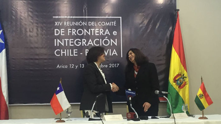Chile y Bolivia reanudarán Comisión Mixta de Límites y avanzan en restitución de vehículos robados