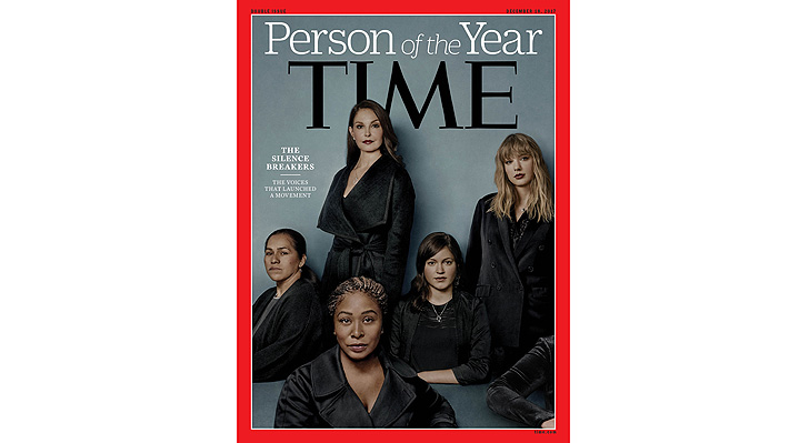 Revista Time elige "persona del año" a las mujeres que "rompieron el silencio" sobre el acoso sexual