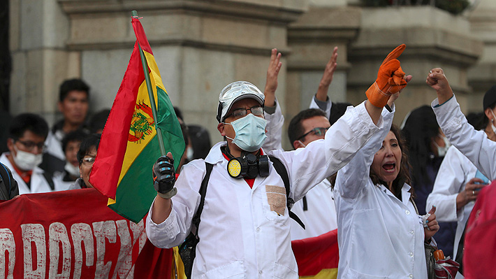 Médicos de Bolivia ponen fin a huelga nacional tras 47 días de movilización