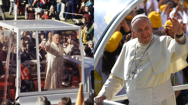 Volver a ver al Papa: Los asistentes al Parque O'Higgins que conocieron a Juan Pablo II