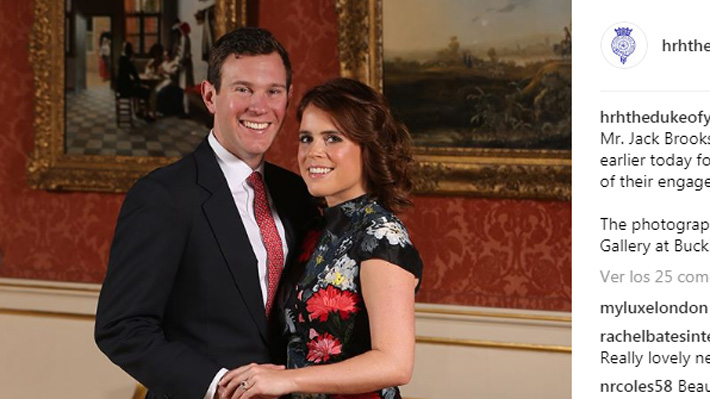 Nueva boda en Buckingham: La Princesa Eugenia anuncia su compromiso con empresario británico