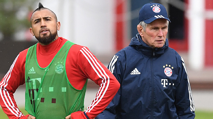 DT del Bayern lanza crítica a Vidal y deja en duda su continuidad para la próxima temporada