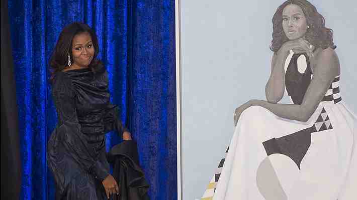 Retrato de Michelle Obama genera confusión en redes: "Es otra persona"