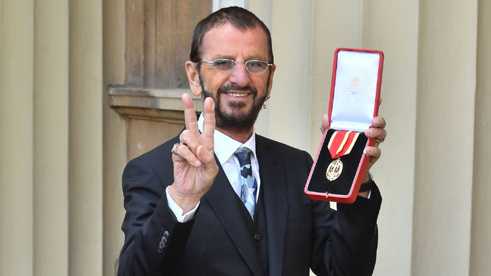 Ringo Starr fue nombrado Caballero del Imperio Británico por el príncipe William
