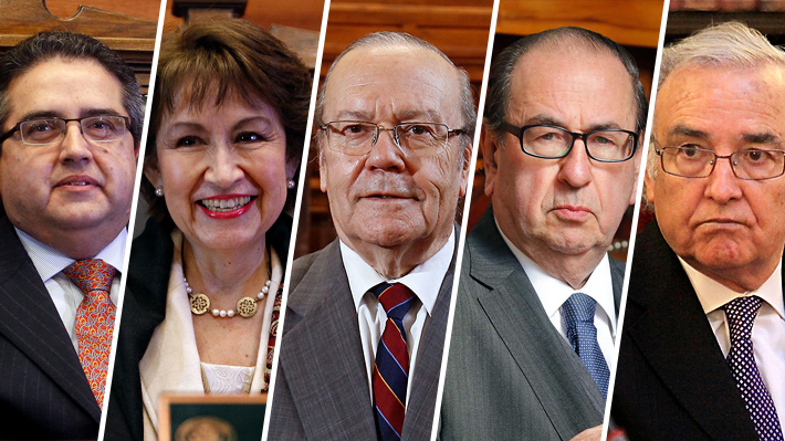 Renovación en la Corte Suprema y el TC: los cinco ministros que deberán ser reemplazados