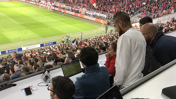 Mira la reacción que tuvo Arturo Vidal tras el polémico penal que dejó fuera a la Juventus de la Champions