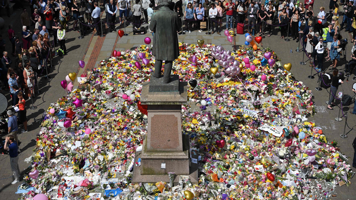 Recuerdan a víctimas del atentado de Manchester en su primer aniversario