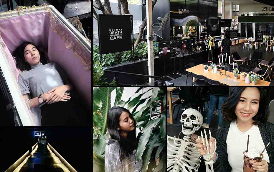 Galería: Conoce cómo es por dentro un café en Bangkok que enfrenta a sus clientes con la muerte