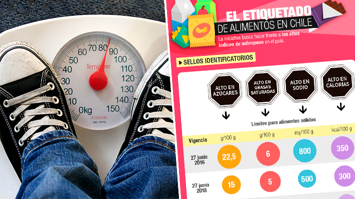 Ley de Etiquetado: Cómo se endurecerán los estándares y los alarmantes índices de sobrepeso en Chile