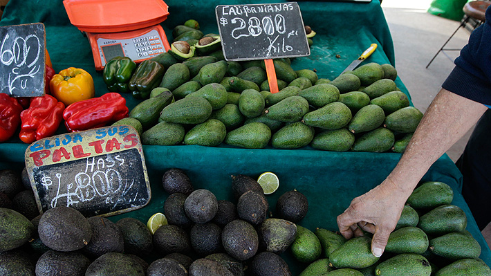 IPC de mayo registra variación de 0,3% y la palta destaca entre las mayores alzas