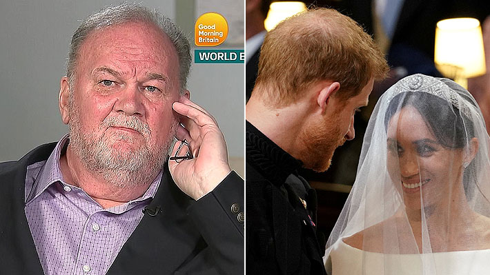 En entrevista con la TV británica: Thomas Markle habla por primera vez desde la boda de Meghan y Harry