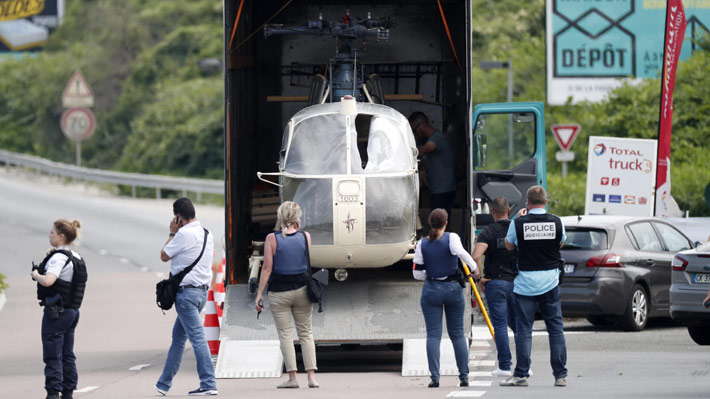 Piloto de helicóptero relata cinematográfica fuga de reo de una prisión en Francia