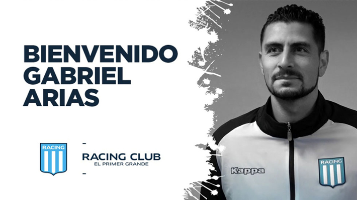 Racing de Avellaneda oficializa fichaje del portero seleccionado chileno Gabriel Arias: "Estoy en el mejor momento de mi carrera"