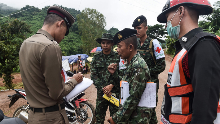 Autoridades tailandesas confirman el inicio del rescate de los 12 niños y su entrenador atrapados en una cueva