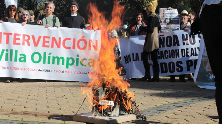Municipalidad de Ñuñoa responde a vecinos que protestaron por proyectos inmobiliarios en la comuna