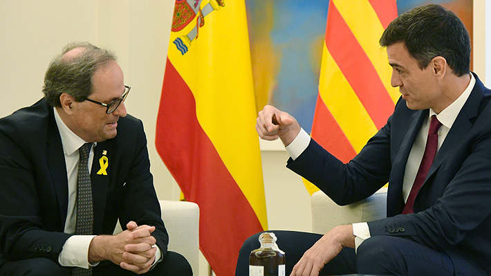 Gobierno de España retoma el diálogo con Cataluña, aunque mantienen sus diferencias