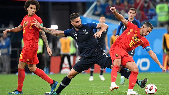 Los reveladores números que entregó la FIFA: Francia ganó sólo con 36% de posesión y menos pases que Bélgica