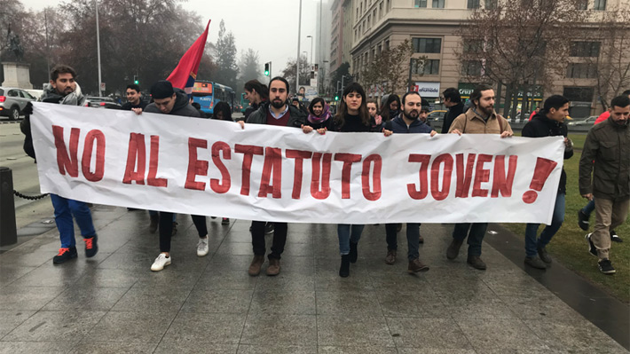 Juventudes comunistas lamentan apoyo de oposición a proyecto de Estatuto Laboral para Estudiantes