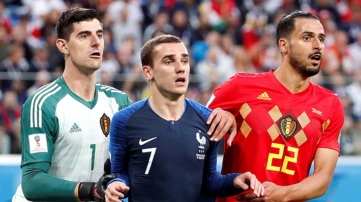 Griezmann responde con ironía a portero de Bélgica que calificó de "antifútbol" el juego de Francia