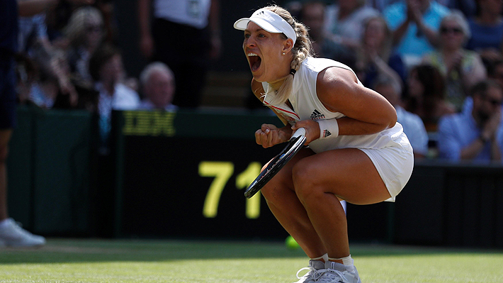 Kerber se impone a Serena Williams en la final femenina de Wimbledon e impide que haga historia