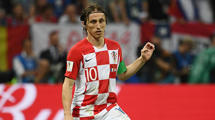 Pese a caer junto a Croacia en la final, Luka Modric fue elegido como el mejor jugador del Mundial de Rusia 2018