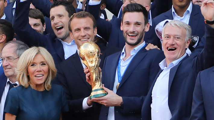 ¿Favorece a la imagen de Macron el triunfo de Francia en Rusia? La "capitalización política" del logro deportivo
