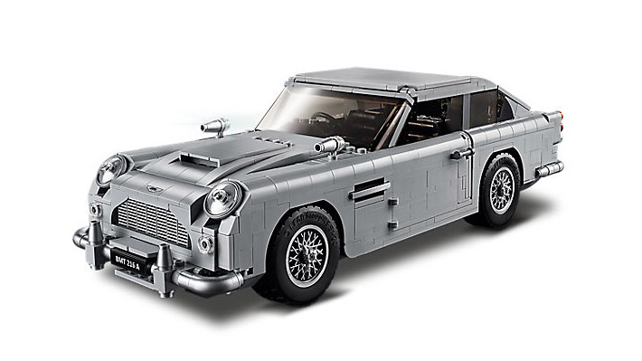 Lego presenta su nueva obra: El Aston Martin DB5 de James Bond con asiento eyectable