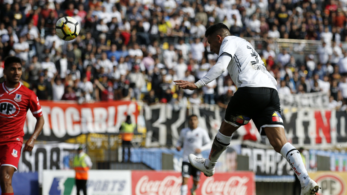 ¿Fuera de juego en el primero?: Mira los goles de Barrios y Paredes con que Colo Colo venció a Unión La Calera