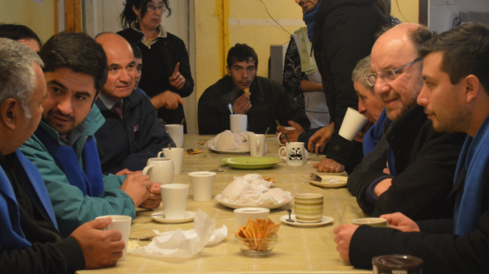 Ministro Moreno visita albergues de Concepción y Talcahuano durante la primera activación del Código Azul en el Biobío