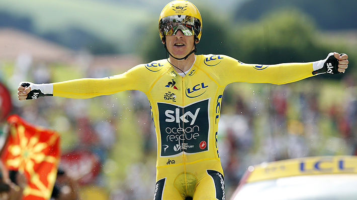 Geraint Thomas termina tercero en contrarreloj y es virtualmente campeón del Tour de Francia