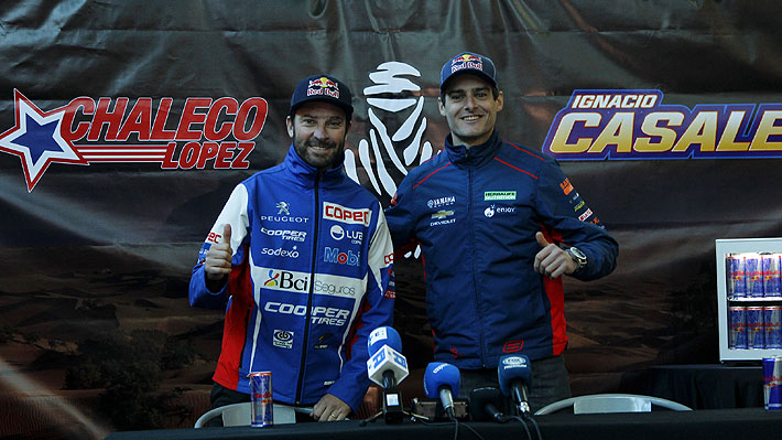 "Chaleco" López y Casale oficializan su participación en la categoría UTV del próximo Rally Dakar 2019