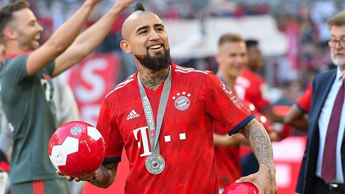 Cómo el Bayern Munich confirmó la salida de Vidal y la despedida que le dio el club alemán