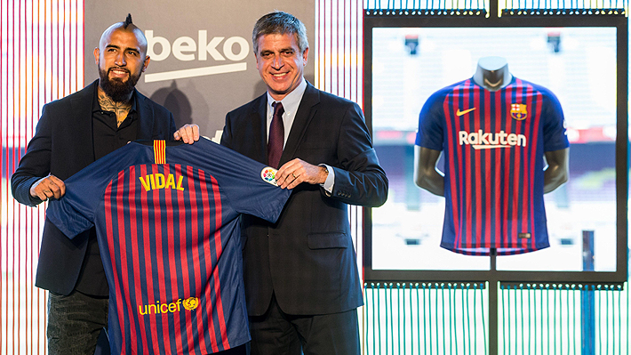 Repase los detalles de la presentación oficial de Arturo Vidal como nuevo jugador del Barcelona