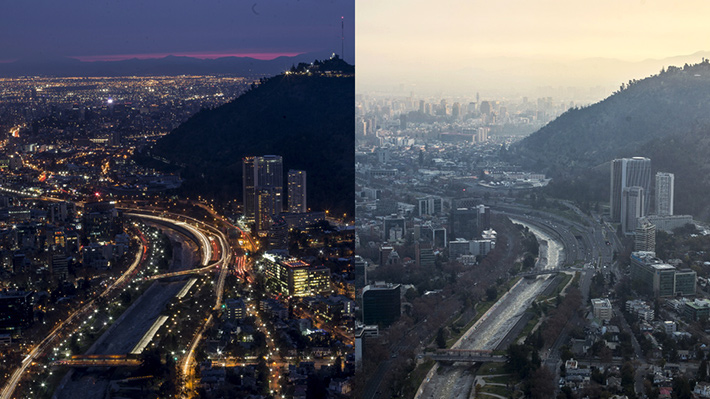 Fotos: El antes y después tras el cambio de hora